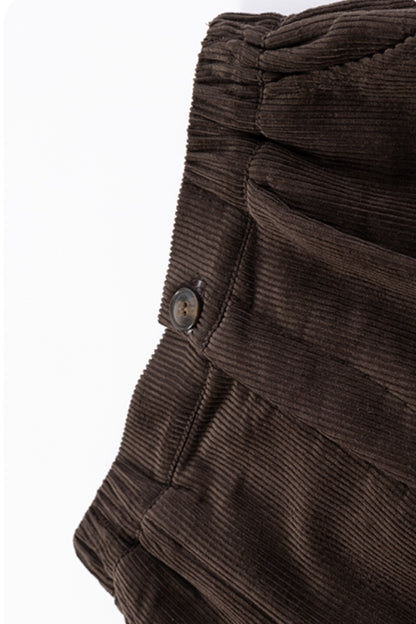 Berna Corduroy Trousers | Dark Brown