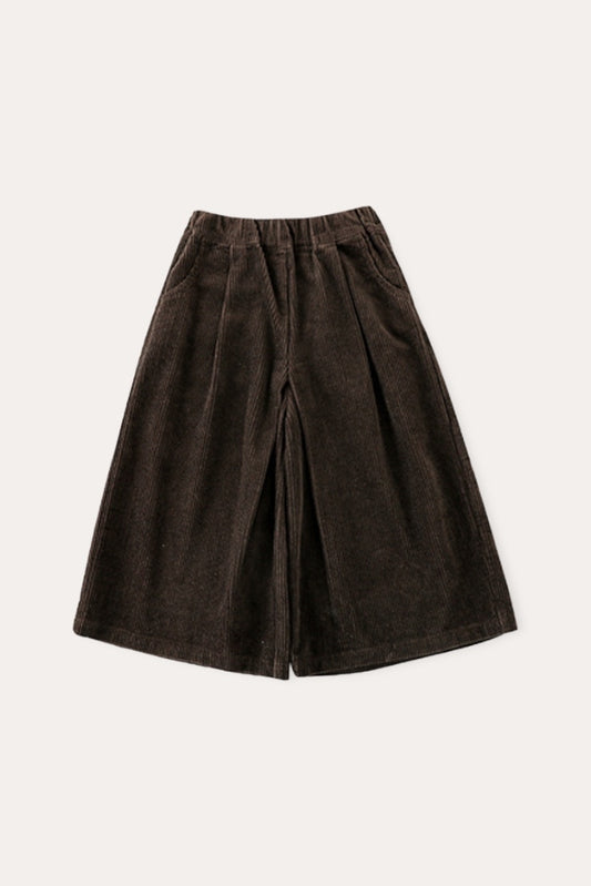Naira Corduroy Trousers | Dark Brown