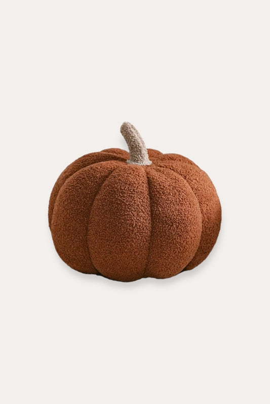 Halloween Pumpkin Pillow | Brown