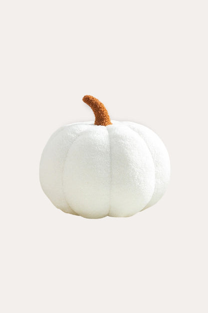 Halloween Pumpkin Pillow | White