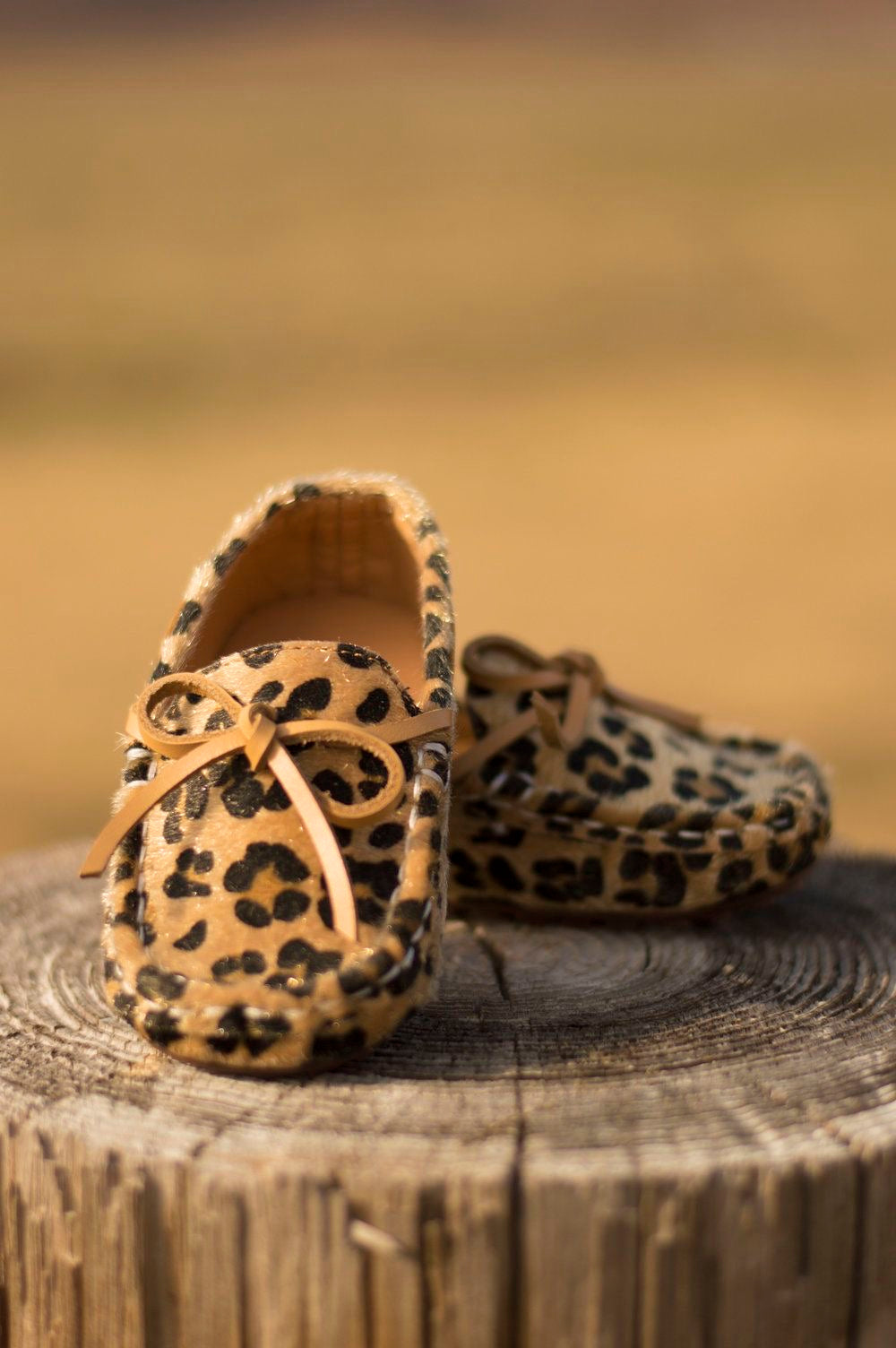 Leopard Loafers | Brown