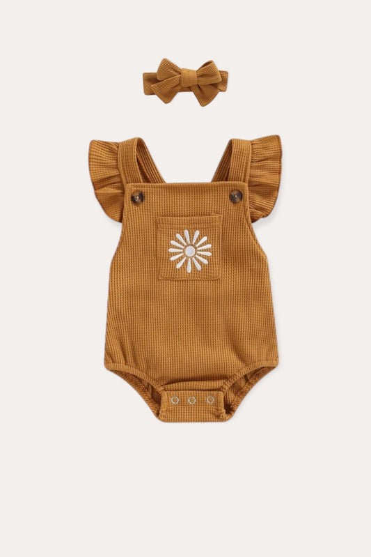 Daisy Romper | Brown