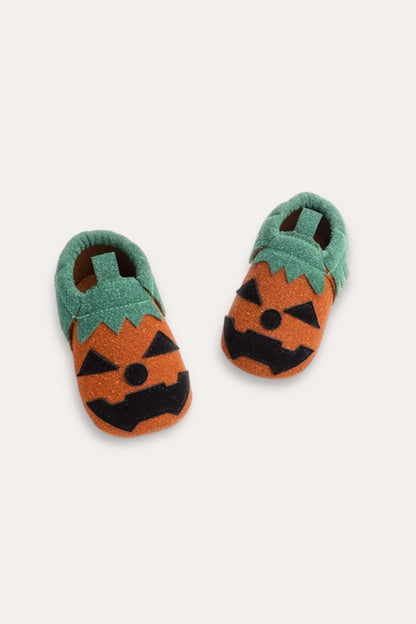 Pumpkin Suede Shoes | Orange