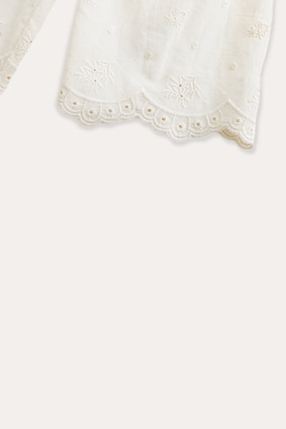 Lace Embroidery Set | Beige