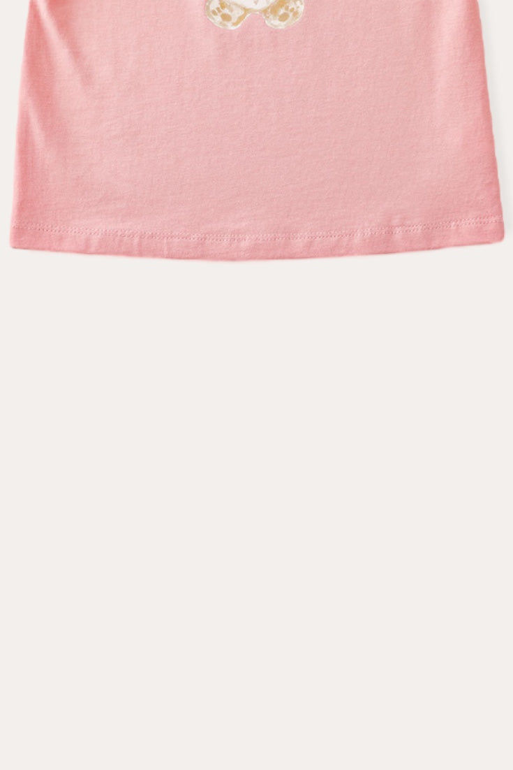 Teddy Bear Top | Pink