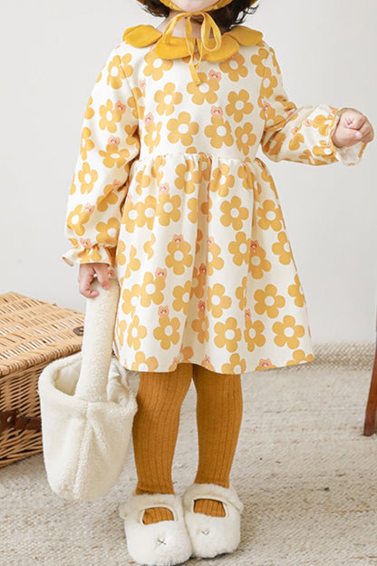 Sunshine Bear Dress | Yellow