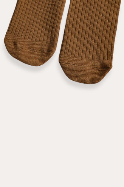 Teddy Bear Socks | Brown