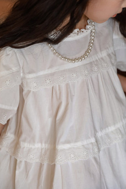 Etta Cotton Dress | White