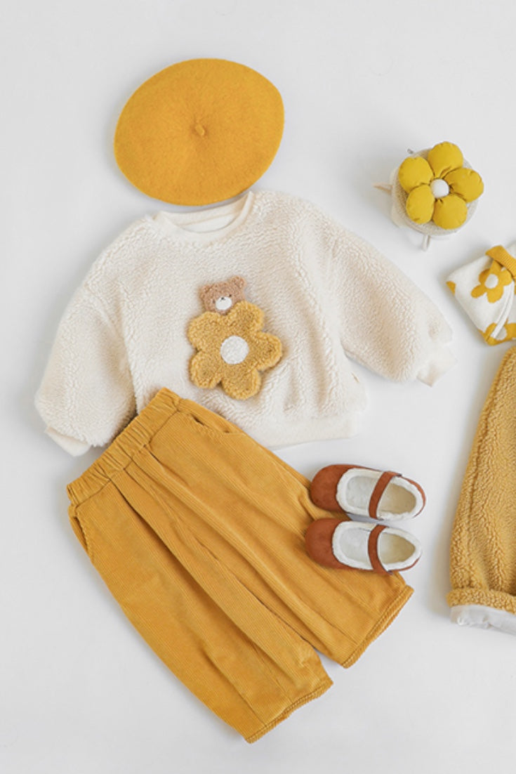 Sunshine Bear Sweater | Beige