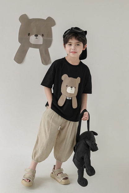 Bear T-shirt | Black