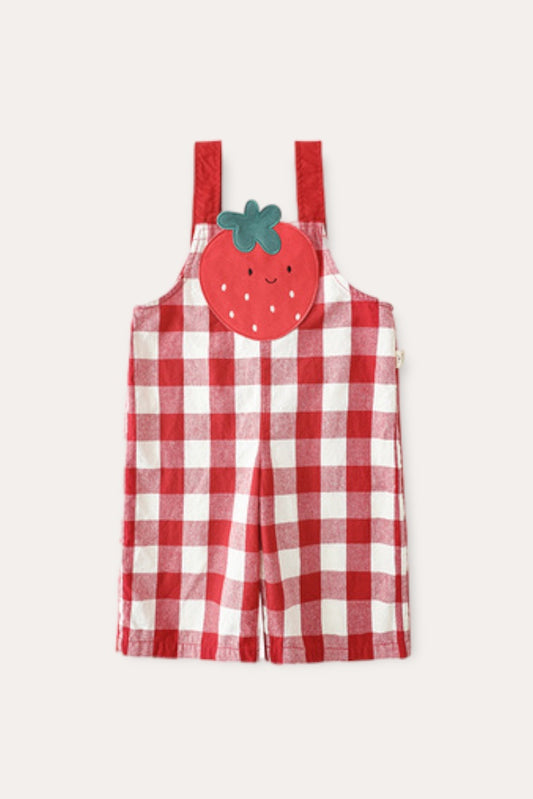 Strawberry Jumpsuit | Rød
