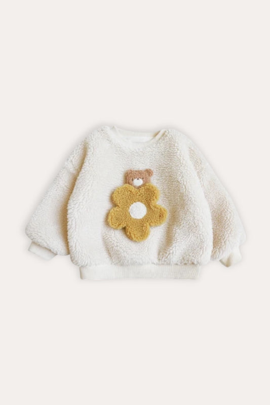 Sunshine Bear Sweater | Beige