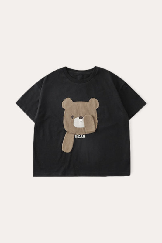 Bear T-shirt | Black