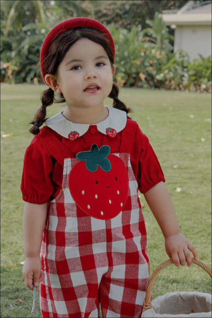 Strawberry Blouse | Red