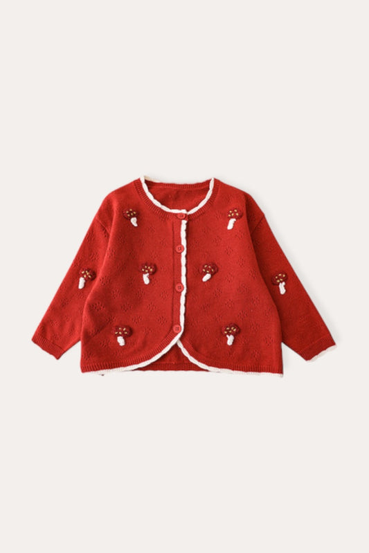 Mushroom Coat | Red