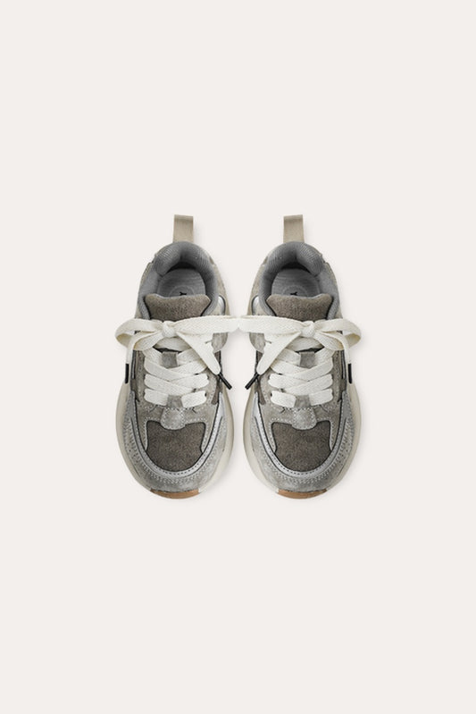 Mesh Sneakers | Gray