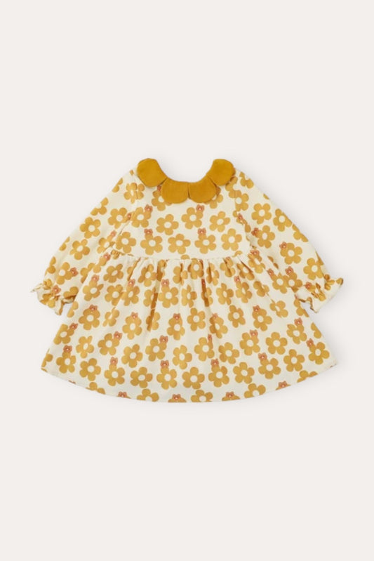 Sunshine Bear Dress | Yellow