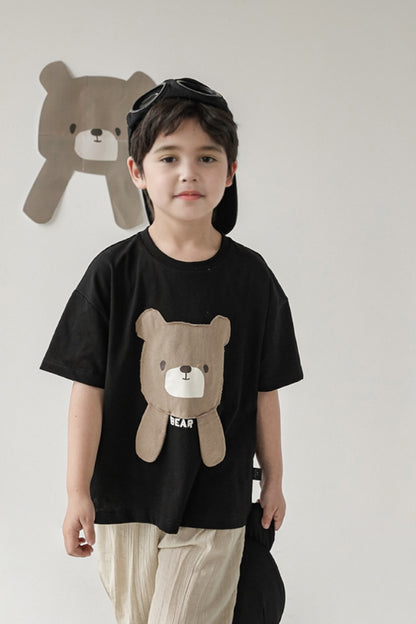 Bear T-shirt | Black