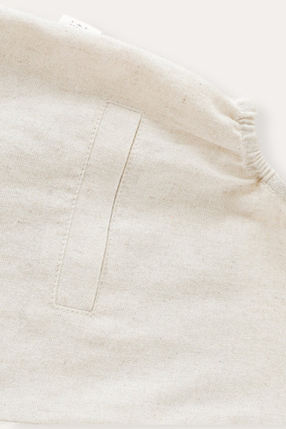 Organic Linen Jumpsuit | Beige