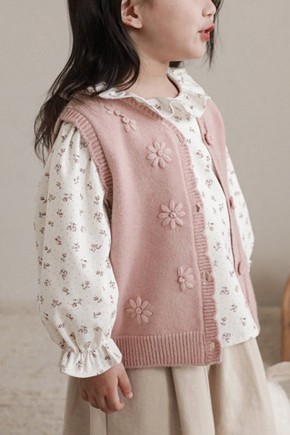 Faine Sweater Vest | Pink