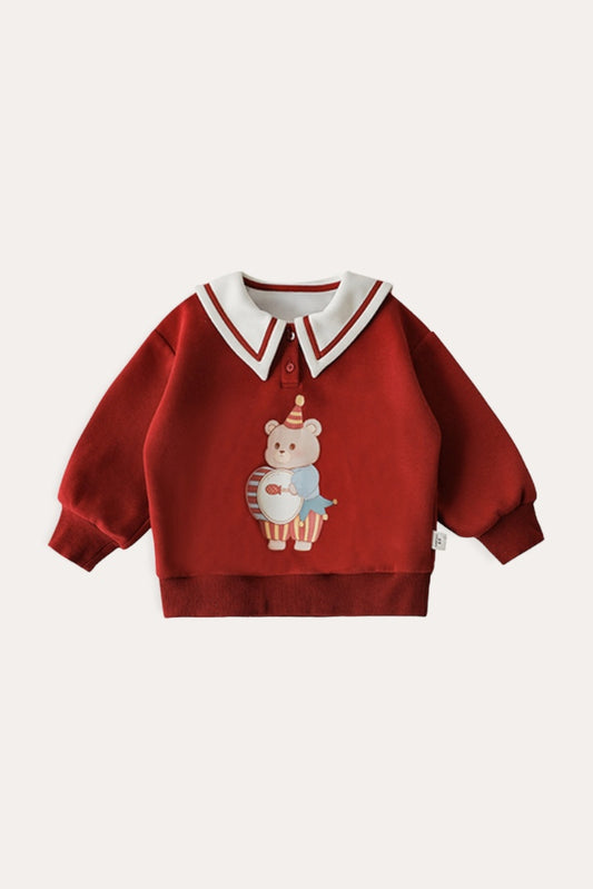 Fantasy Circus Sweatshirt | Red