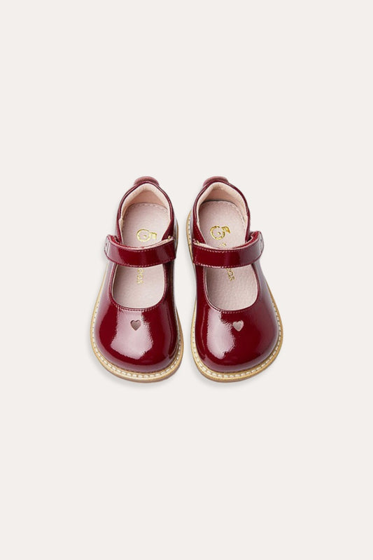 Minnie Heart Shoes | ‌Red Varnish