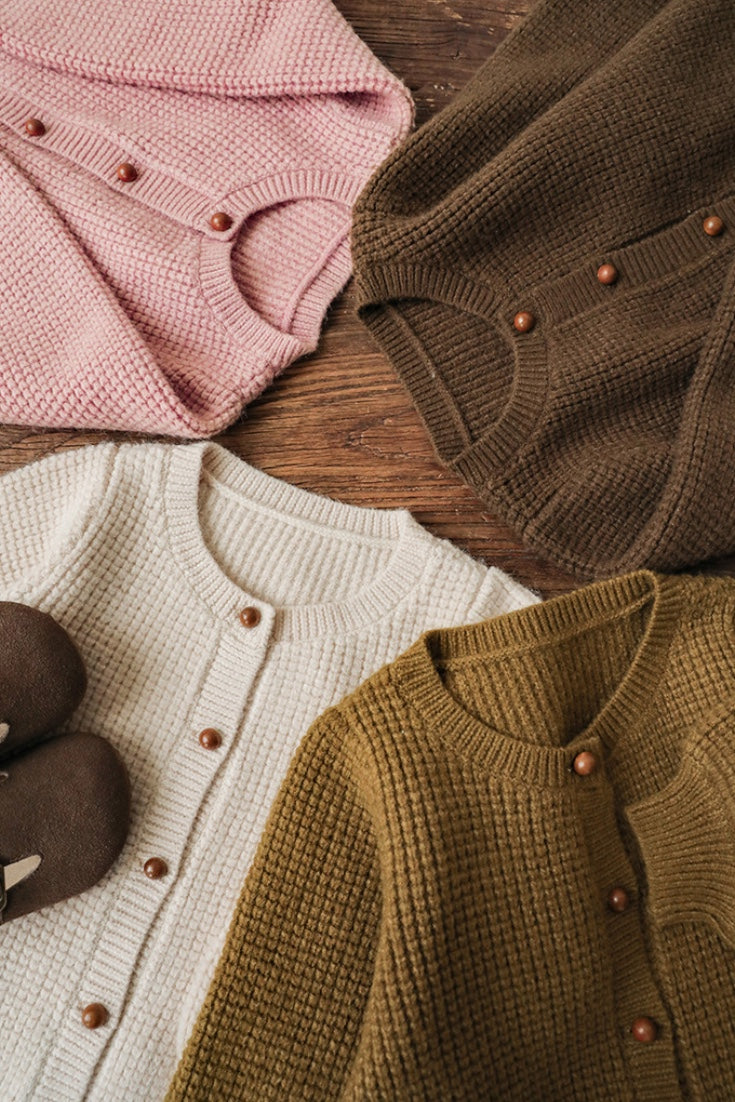  Rustina knit Cardigan Jacket | Olive