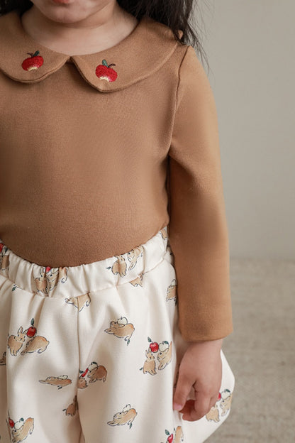 Apple And Bunny Bloomers Legs |Beige