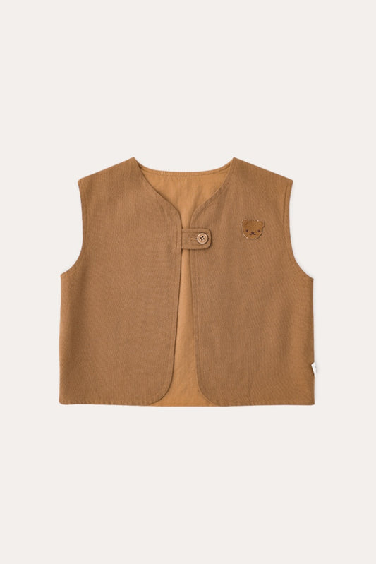 Bear Vest | Brown