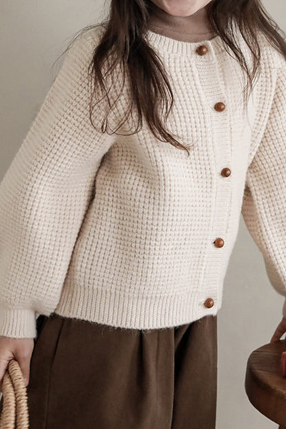 Rustina knit Cardigan Jacket | Beige