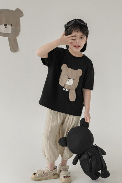 Bear T-shirt | Black