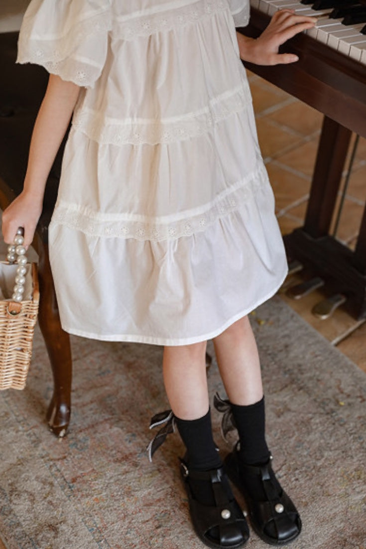 Etta Cotton Dress | White