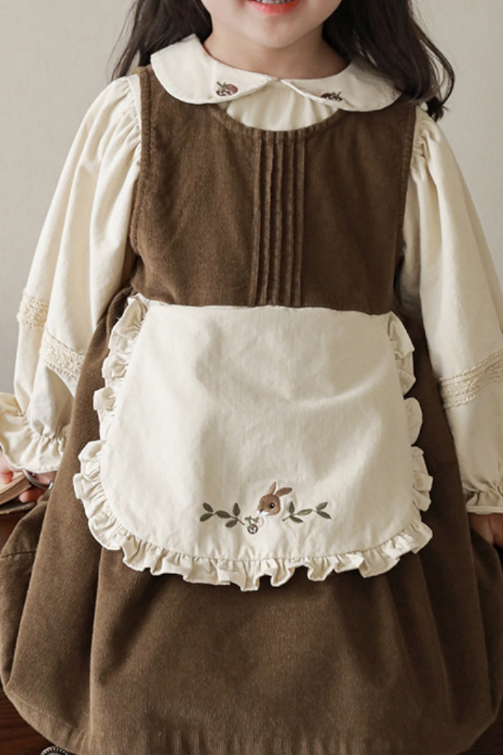 Loeke Corduroy Dress | Medium Taupe