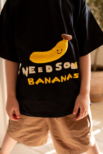 Need Some Bananas T-shirt | Black