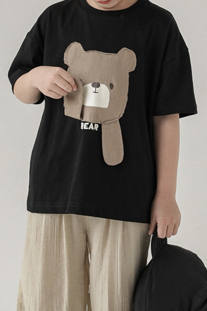 Bear T-shirt | Black