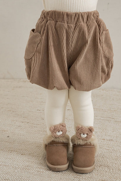 Bear Corduroy Bloomers | Khaki