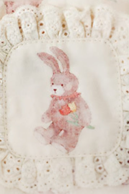 Bunny and Teddy Dress | Beige