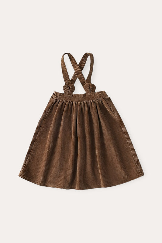  Ellie Corduroy Dress | Brown