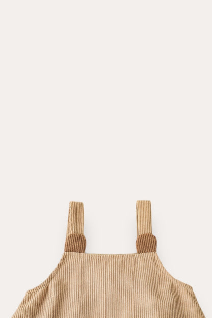 Bear Corduroy Dress | Ochre