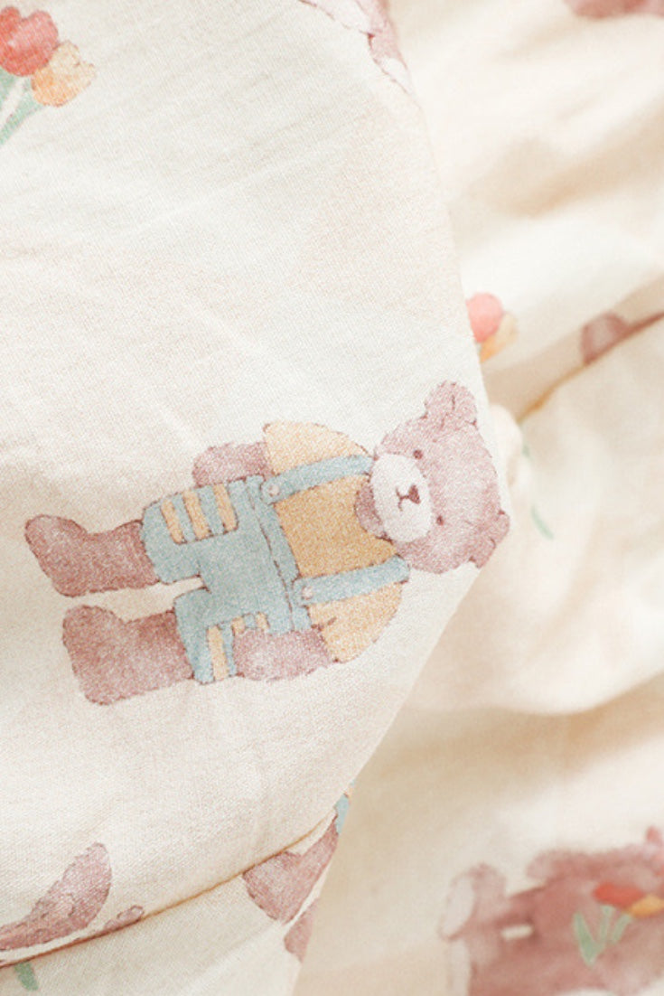 Bunny And Bear Bloomers | Beige