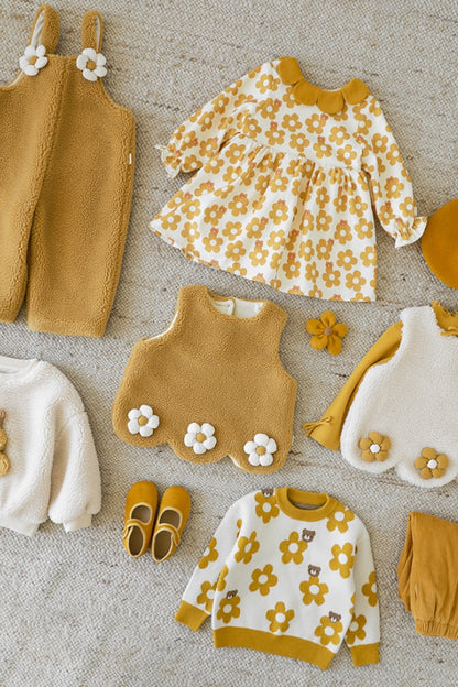 Sunshine Bear Dress | Yellow