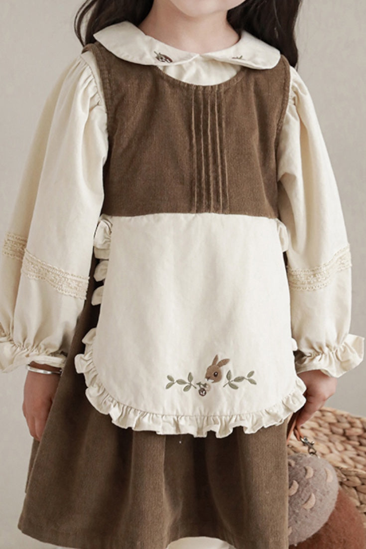 Loeke Corduroy Dress | Medium Taupe