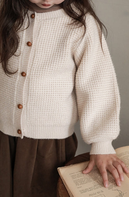 Rustina knit Cardigan Jacket | Beige