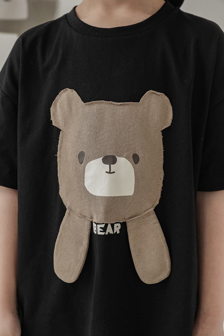 Bear T-shirt | Black