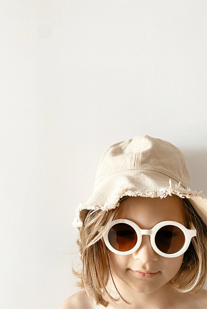 Sustainable Kids Sunglasses | Beige