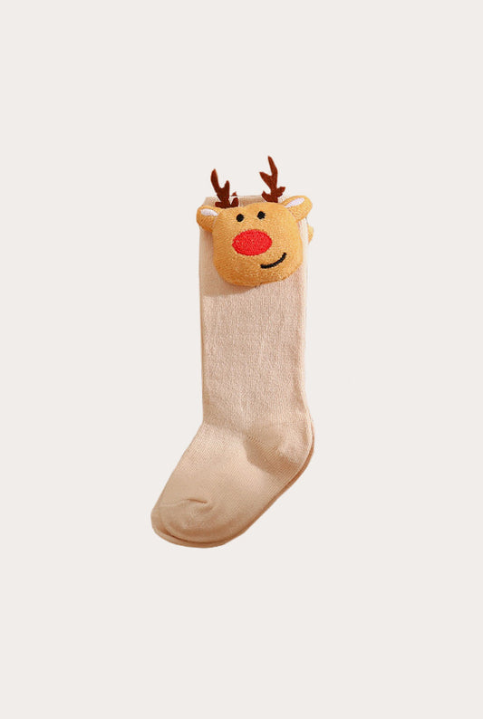 Christmas Socks | Beige