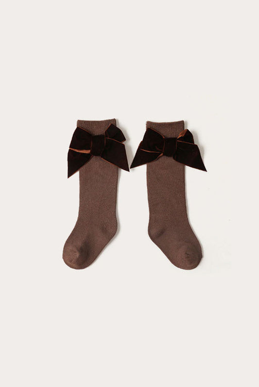 Ponožky Mayli | Hnědý