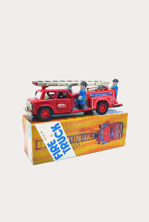 Fire Truck Tin Toys