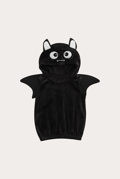 Halloween Hoodie Bat | Black