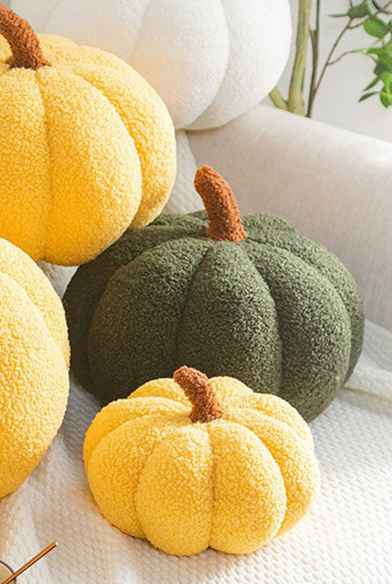 Halloween Pumpkin Pillow | Green